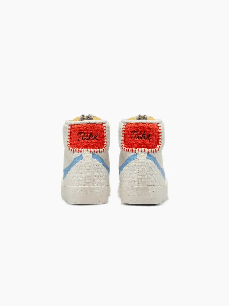 Кеды Nike Blazer Mid '77 Next Nature — изображение 5 из 5, белый/мультиколор