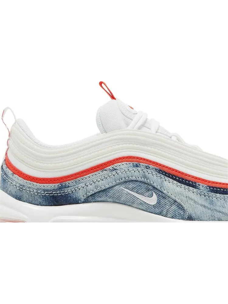 Кроссовки Nike Wmns Air Max 97 'Washed Denim' — изображение 2 из 8, белый