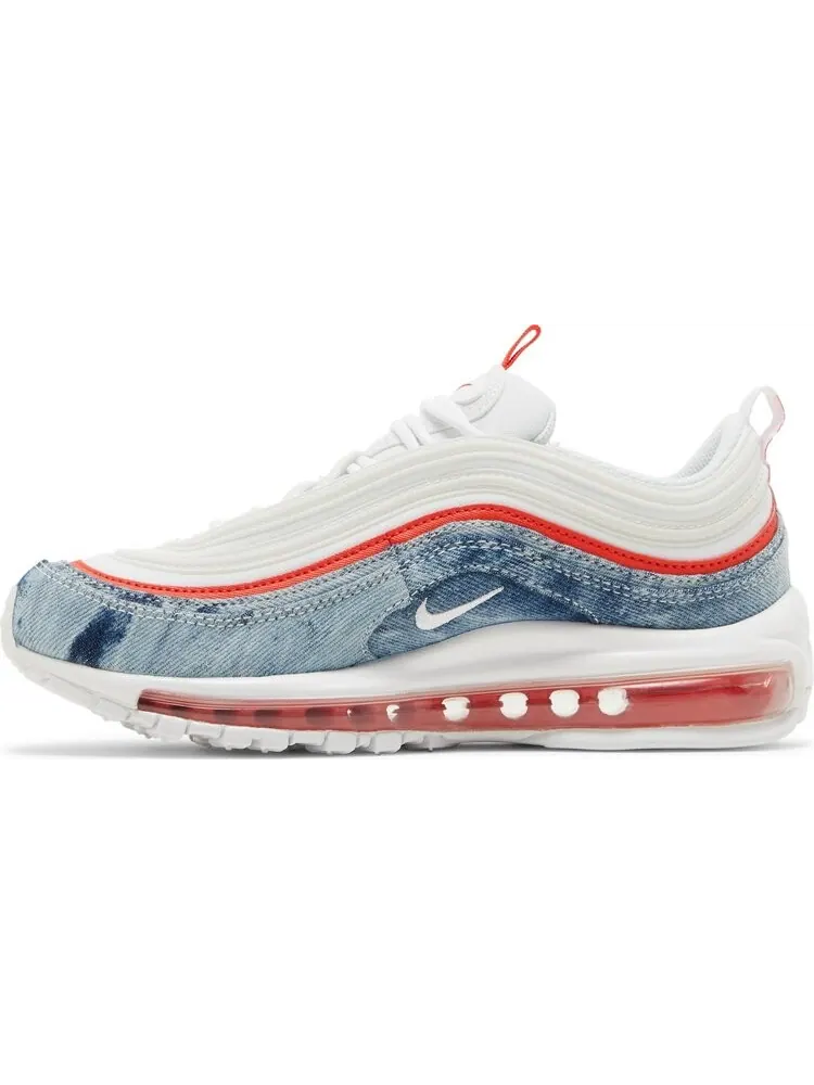 Кроссовки Nike Wmns Air Max 97 'Washed Denim' — изображение 3 из 8, белый