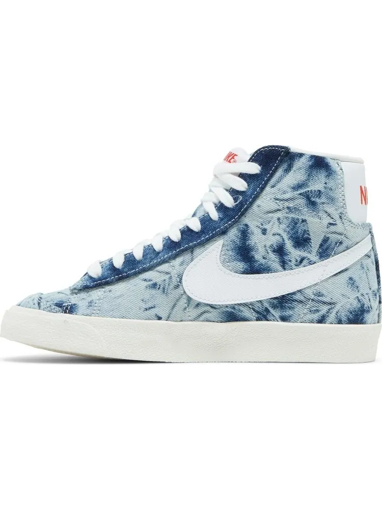 Кроссовки Nike Wmns Blazer Mid '77 'Washed Denim' — изображение 3 из 8, синий