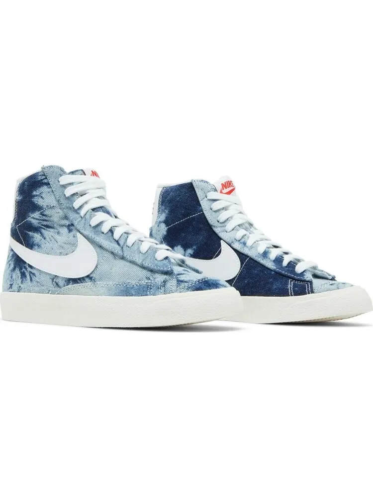 Кроссовки Nike Wmns Blazer Mid '77 'Washed Denim' — изображение 8 из 8, синий