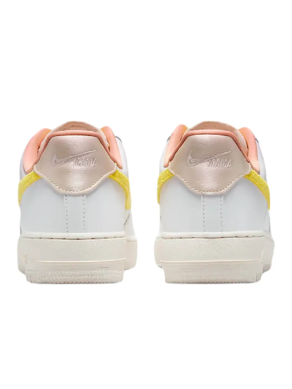 Кроссовки Nike Air Force 1 07 LX — изображение 4 из 9, белый/розовый/желтый
