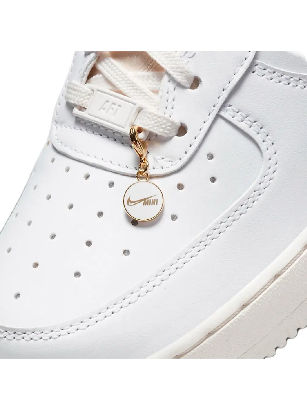 Кроссовки Nike Air Force 1 07 LX — изображение 7 из 9, белый/розовый/желтый