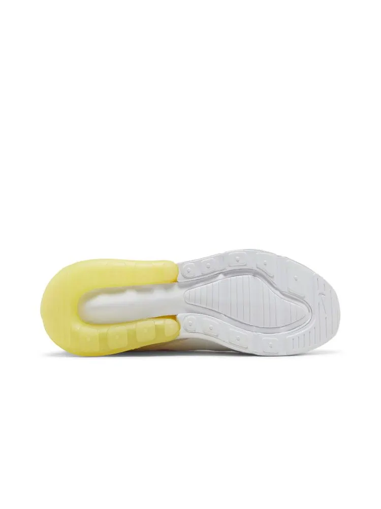 Кроссовки Nike Wmns Air Max 270 'White Yellow Strike' — изображение 5 из 9, белый//желтый