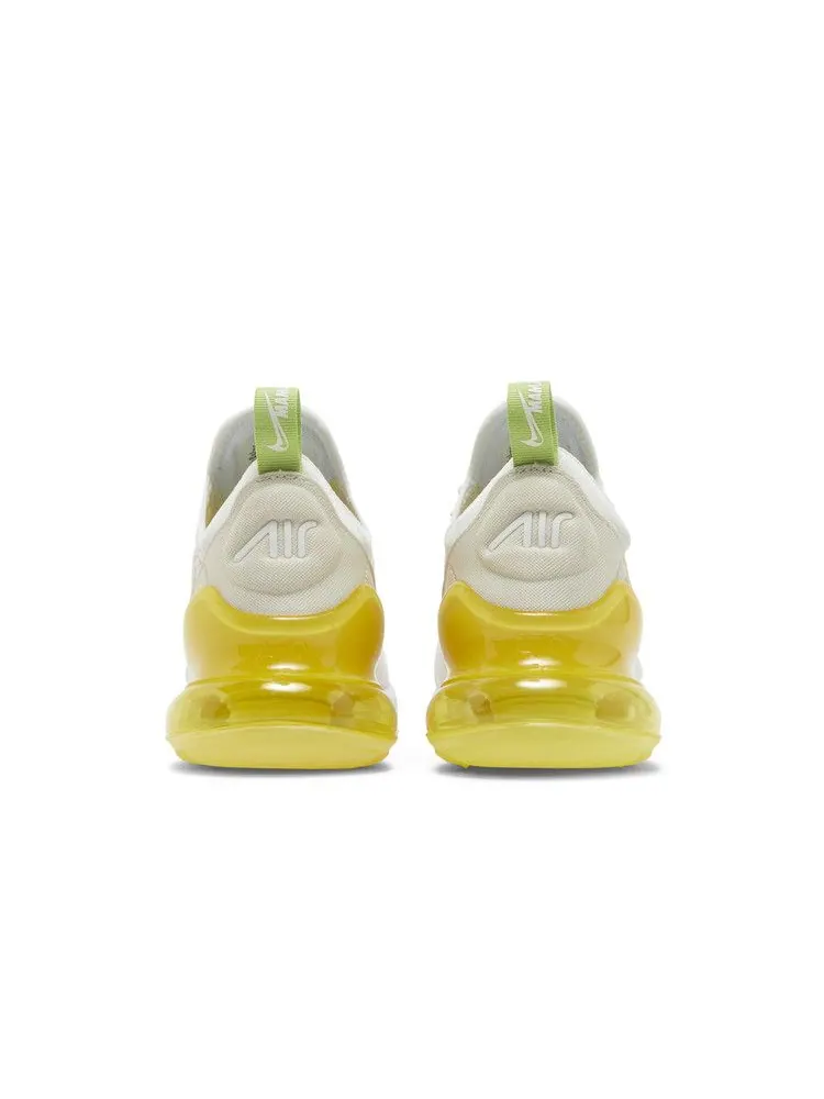 Кроссовки Nike Wmns Air Max 270 'White Yellow Strike' — изображение 7 из 9, белый//желтый