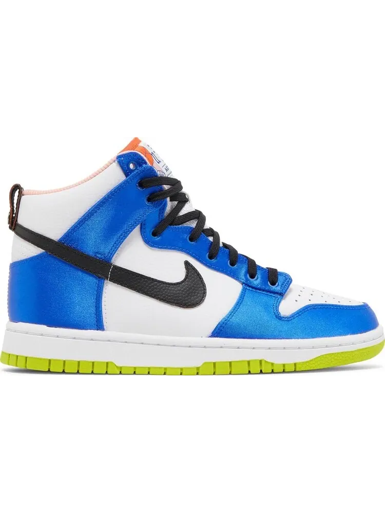 Кроссовки Nike Wmns Dunk High 'Blue Satin' — изображение 1 из 8, синий