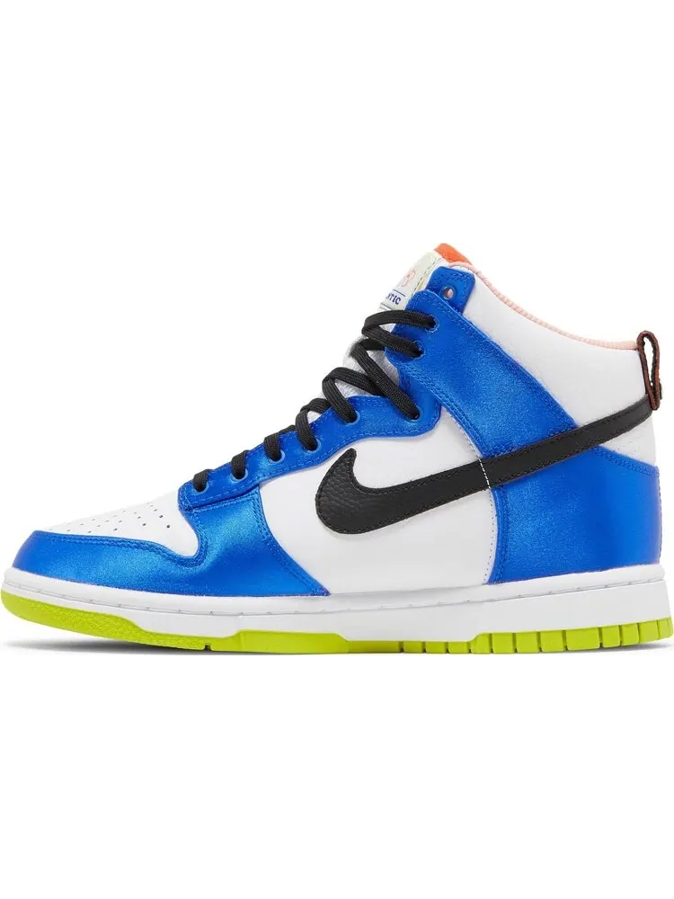 Кроссовки Nike Wmns Dunk High 'Blue Satin' — изображение 3 из 8, синий