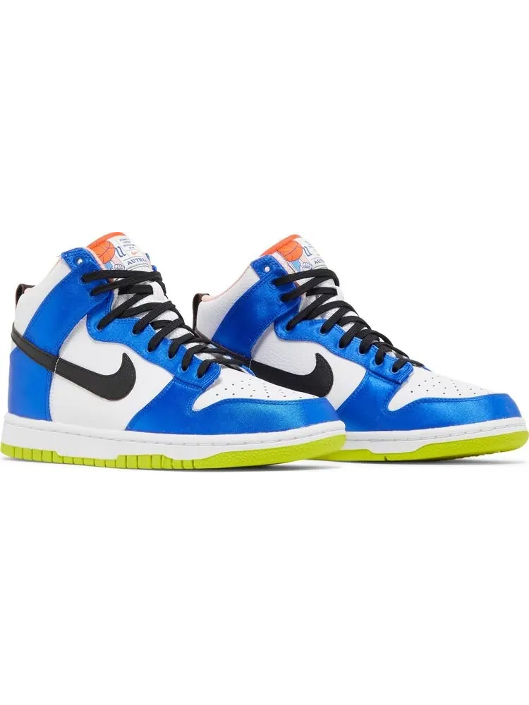 Кроссовки Nike Wmns Dunk High 'Blue Satin' — изображение 8 из 8, синий