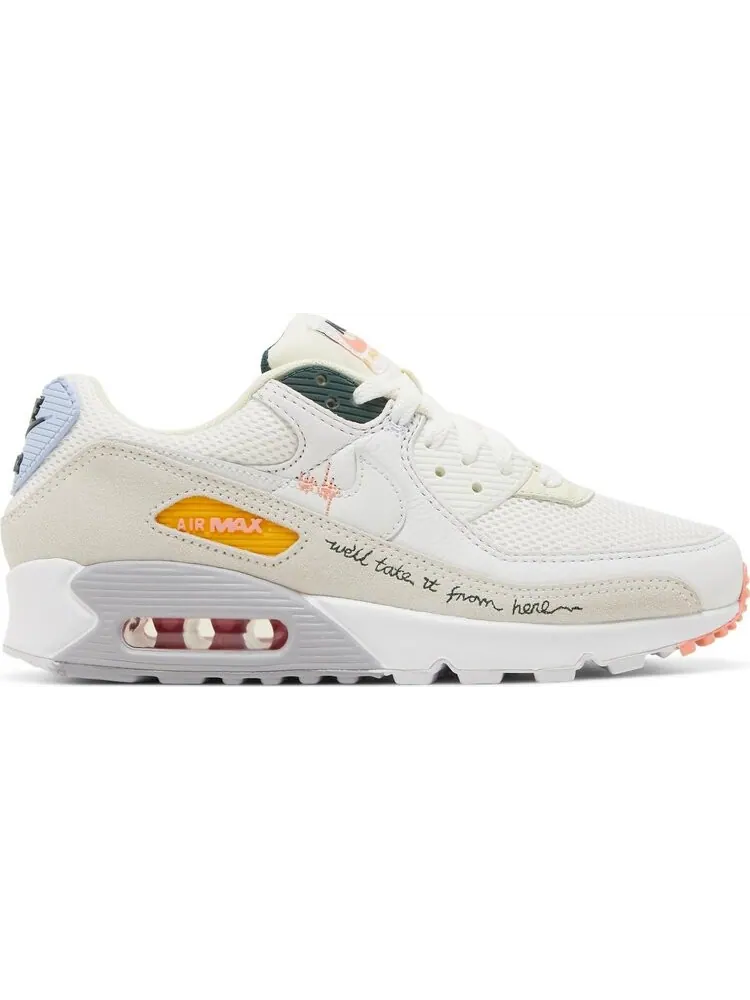 Женские кроссовки Nike Air Max 90 'We'll Take It From Here' — изображение 1 из 8, белый