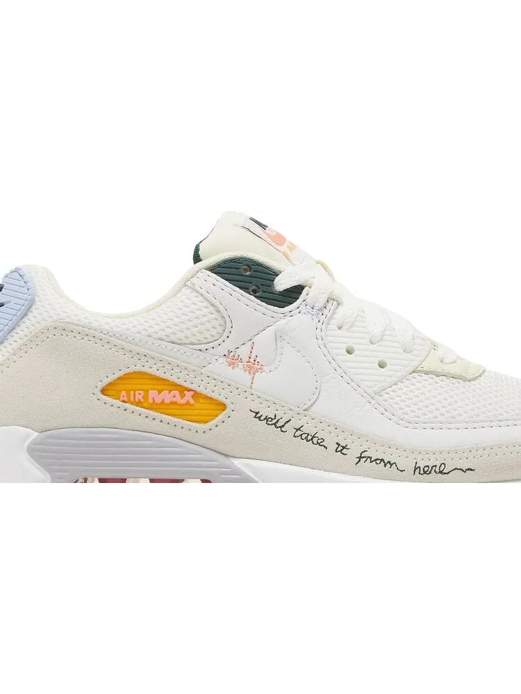 Женские кроссовки Nike Air Max 90 'We'll Take It From Here' — изображение 2 из 8, белый