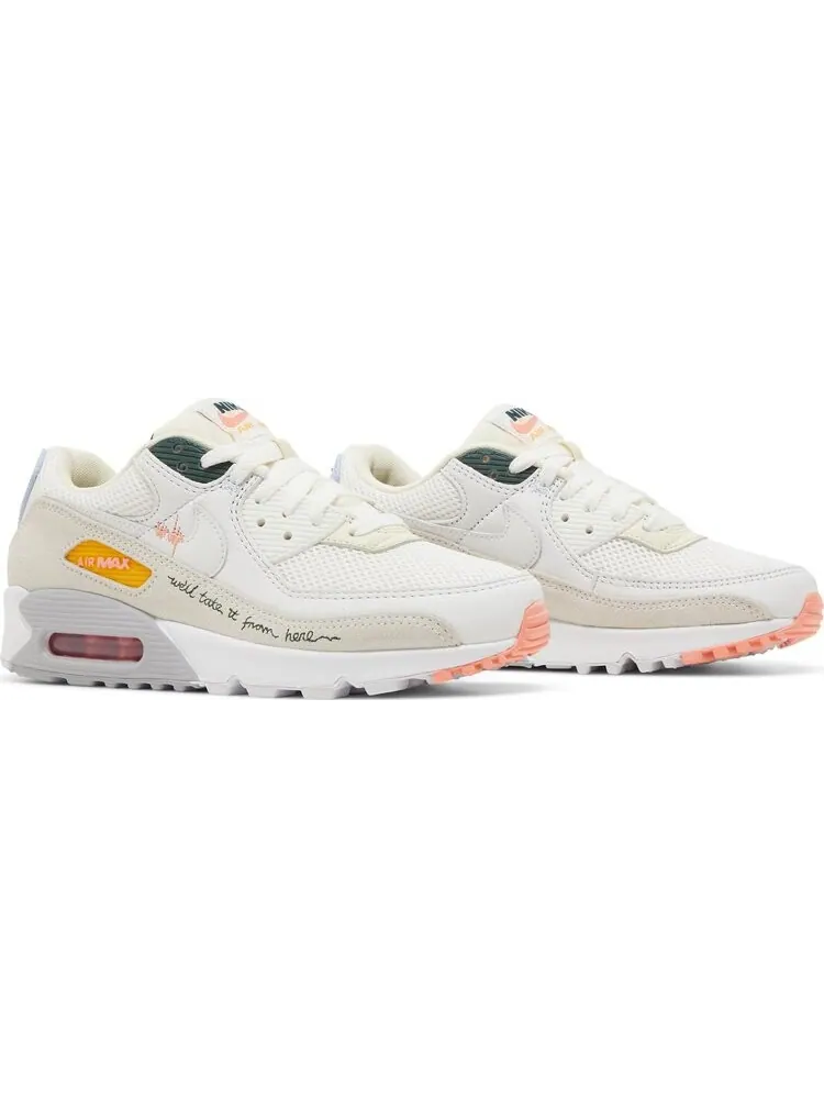 Женские кроссовки Nike Air Max 90 'We'll Take It From Here' — изображение 8 из 8, белый