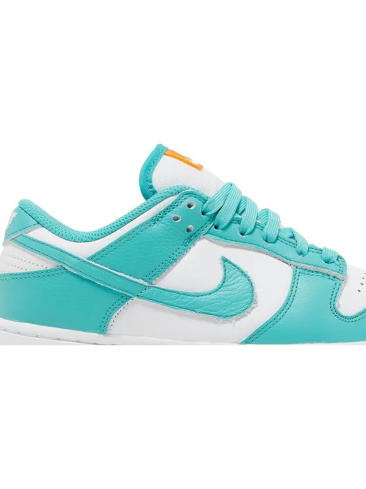 Кроссовки Nike Wmns Dunk Low 'Teal Zeal' — изображение 2 из 8, белый