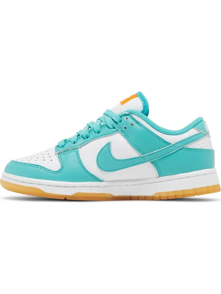 Кроссовки Nike Wmns Dunk Low 'Teal Zeal' — изображение 3 из 8, белый