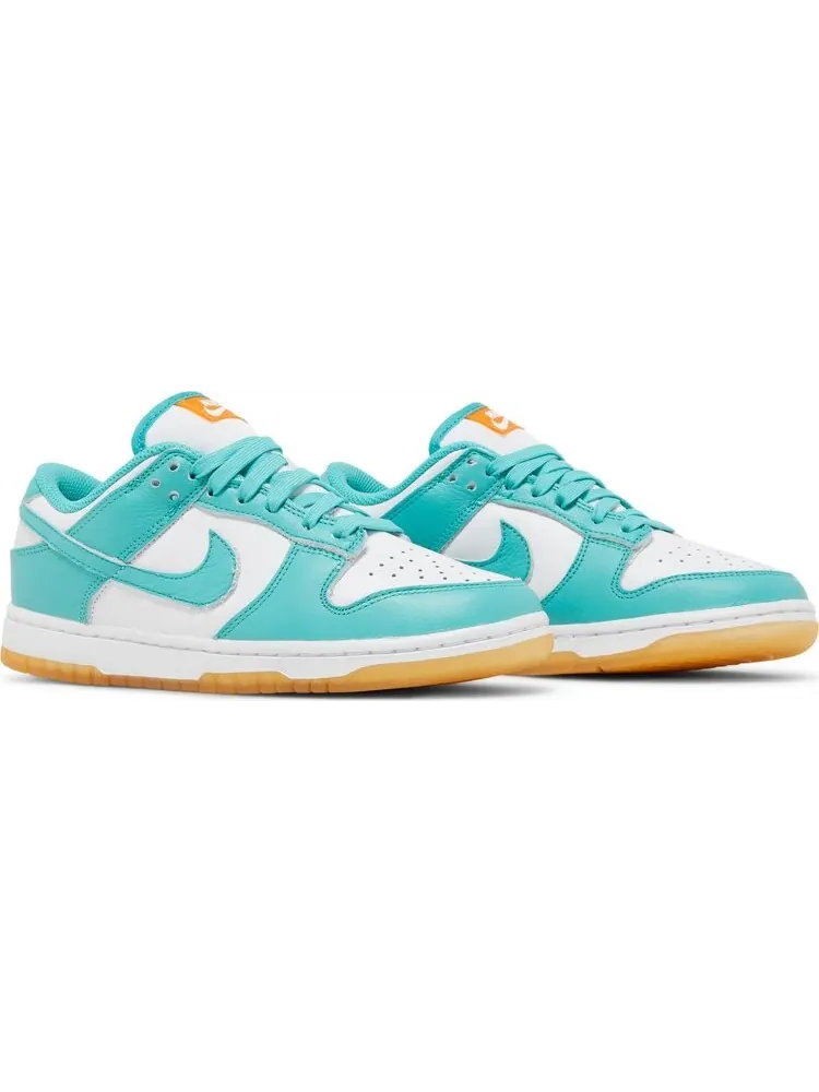 Кроссовки Nike Wmns Dunk Low 'Teal Zeal' — изображение 8 из 8, белый