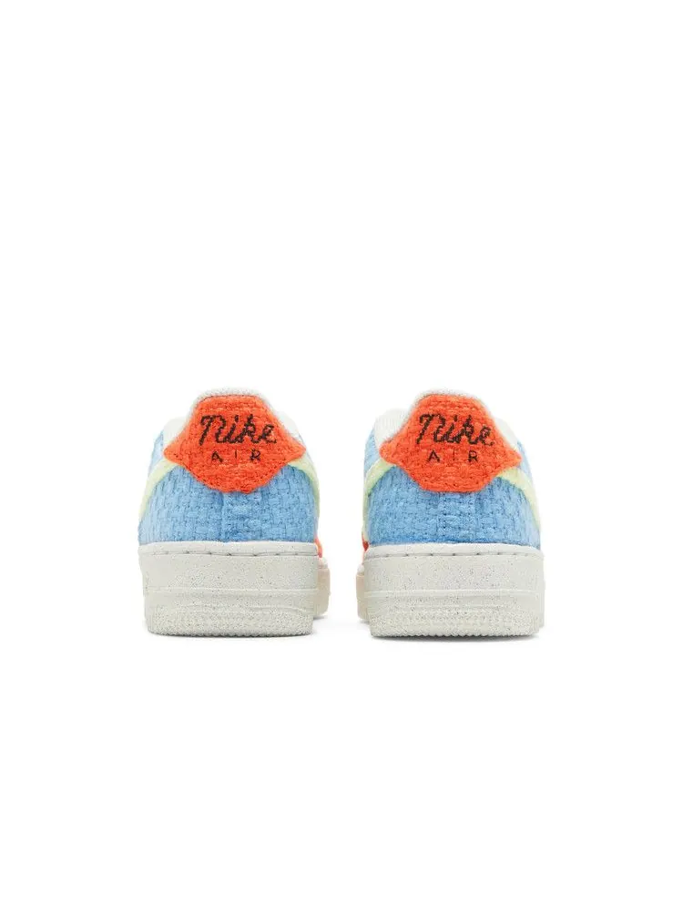 Кроссовки Nike Air Force 1 Low LV8 Next Nature GS 'Hemp - Multi' — изображение 7 из 9, синий/зеленый/оранжевый