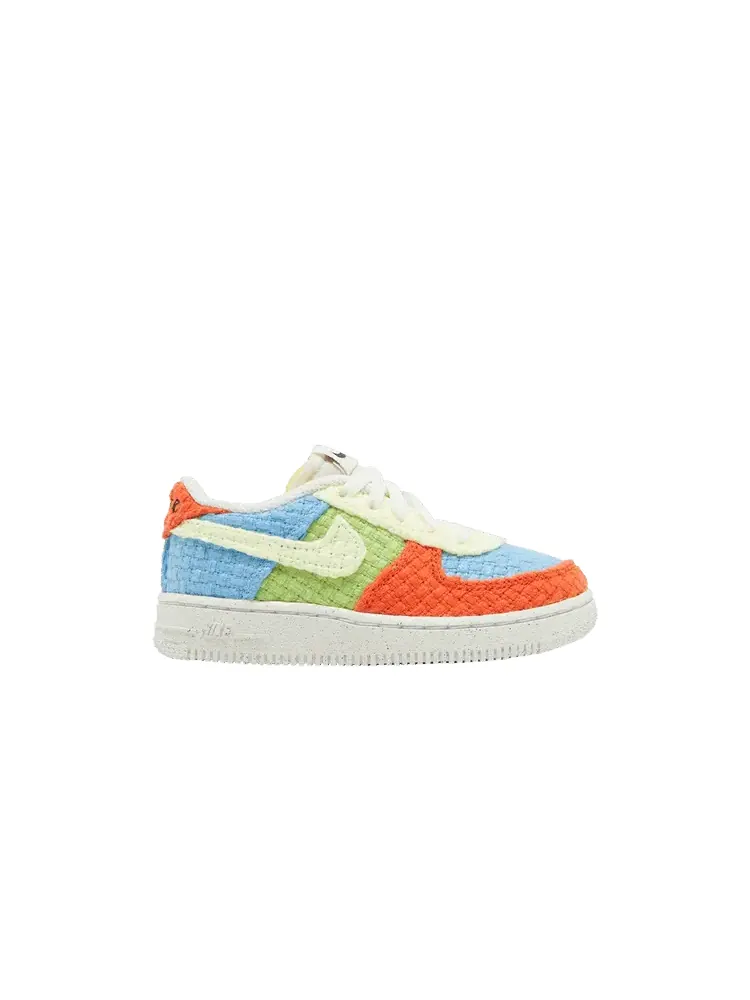 Кроссовки Nike Force 1 Low LV8 Next Nature TD 'Hemp - Multi' — изображение 1 из 9, синий/зеленый/оранжевый