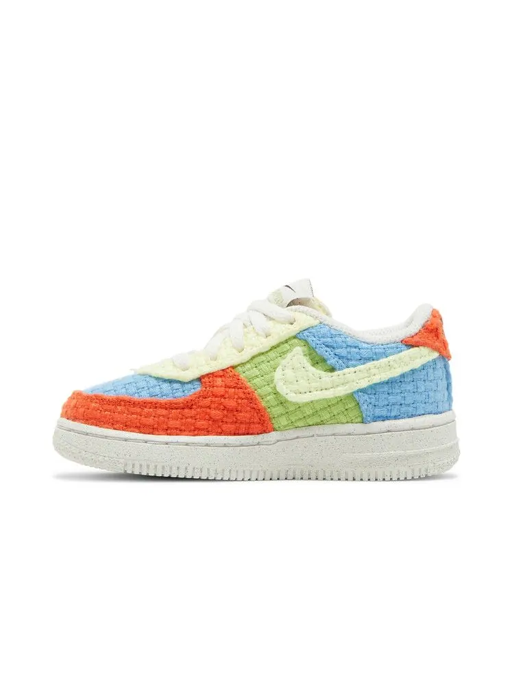 Кроссовки Nike Force 1 Low LV8 Next Nature TD 'Hemp - Multi' — изображение 4 из 9, синий/зеленый/оранжевый