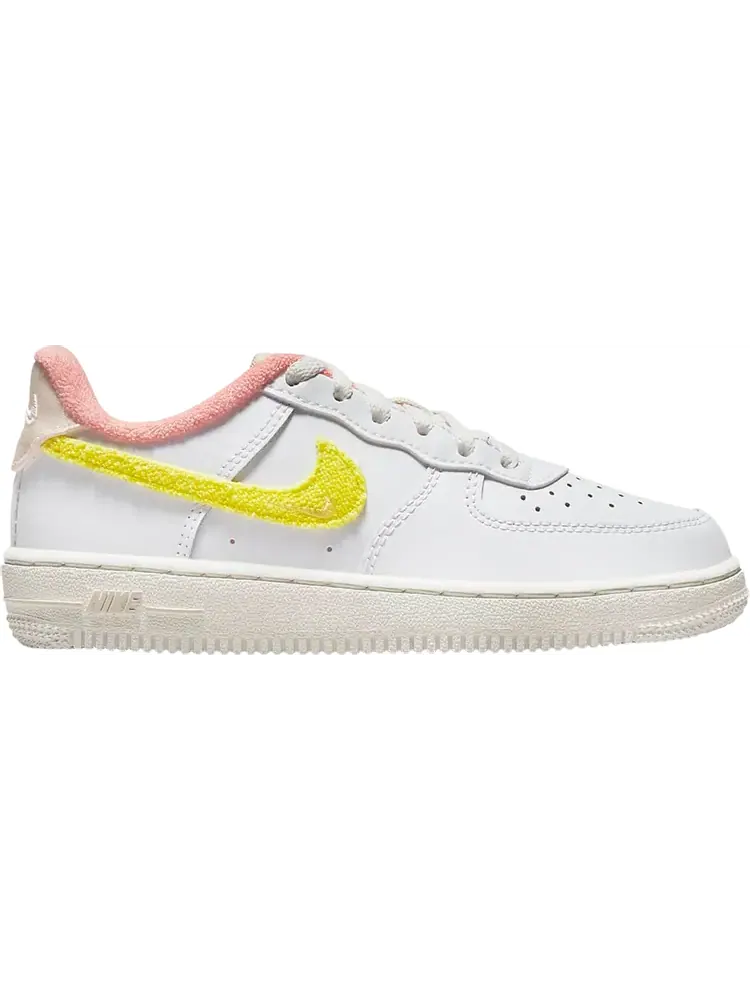 Кроссовки Nike Force 1 LV8 PS 'White Yellow Strike' — изображение 1 из 1, белый