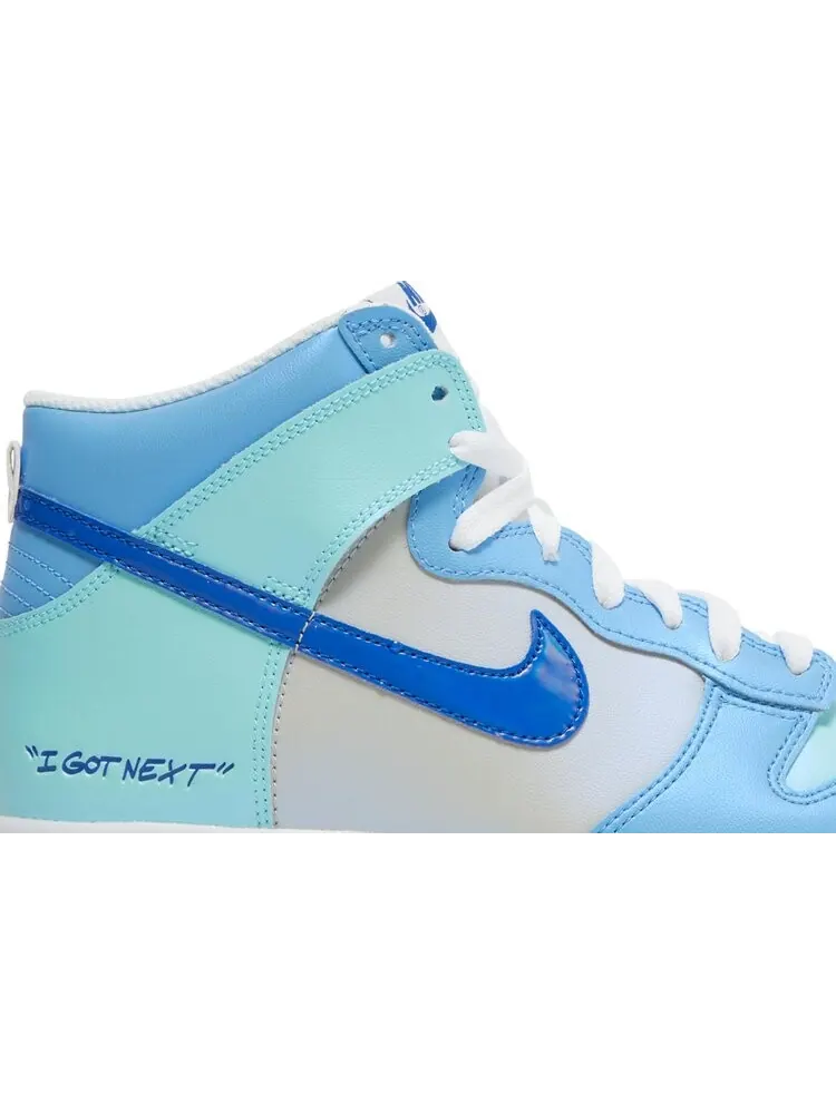 Кроссовки Nike Dunk High GS 'I Got Next' — изображение 2 из 8, синий
