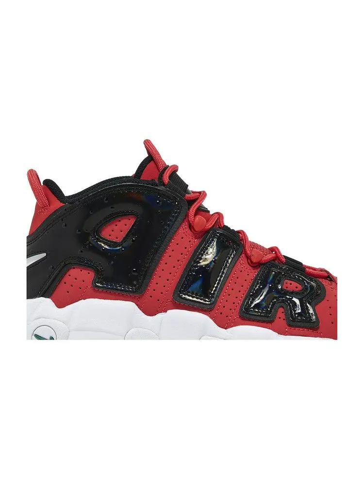 Кроссовки Nike Air More Uptempo GS 'I Got Next' — изображение 3 из 9, черный/белый/зеленый