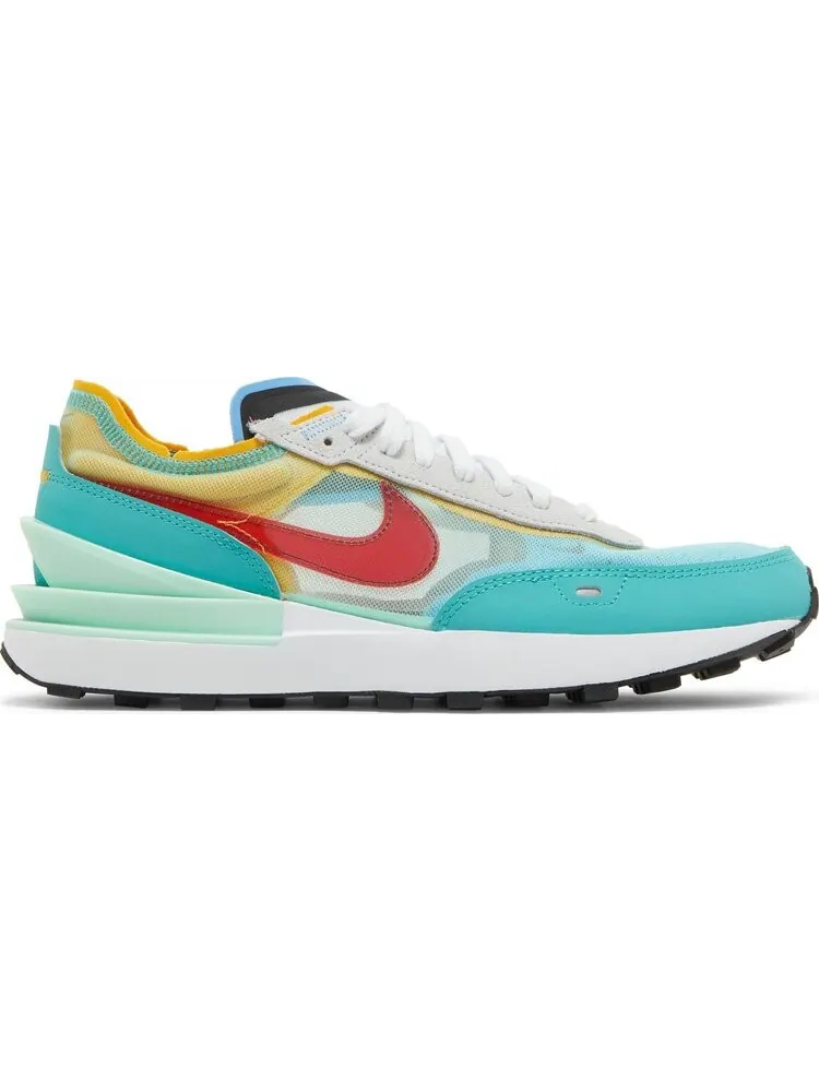 Кроссовки Nike Waffle One SE 'Multi-Color' — изображение 1 из 8, синий