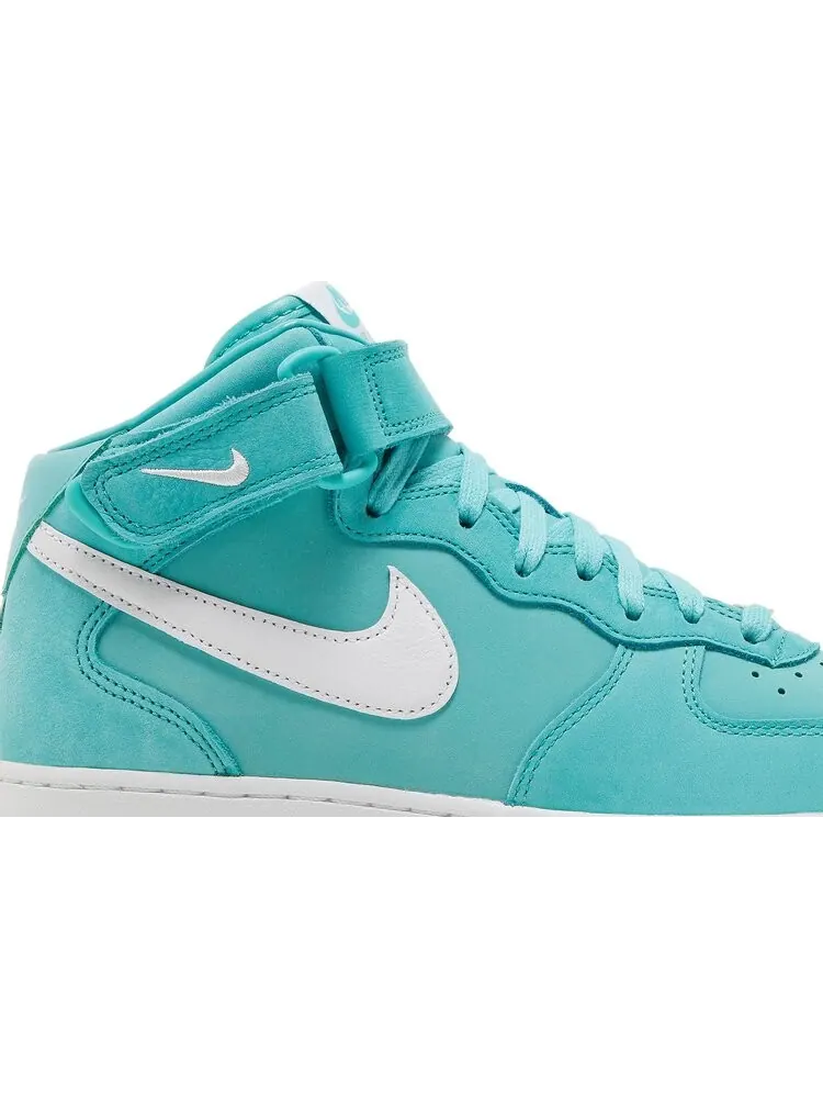 Кроссовки Nike Air Force 1 Mid 'Washed Teal' — изображение 2 из 8, бирюзовый
