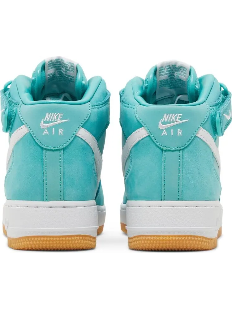Кроссовки Nike Air Force 1 Mid 'Washed Teal' — изображение 6 из 8, бирюзовый
