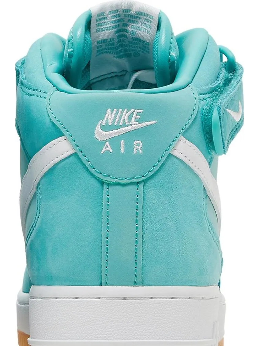 Кроссовки Nike Air Force 1 Mid 'Washed Teal' — изображение 7 из 8, бирюзовый