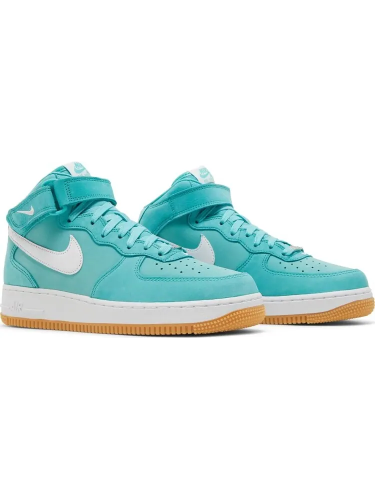 Кроссовки Nike Air Force 1 Mid 'Washed Teal' — изображение 8 из 8, бирюзовый