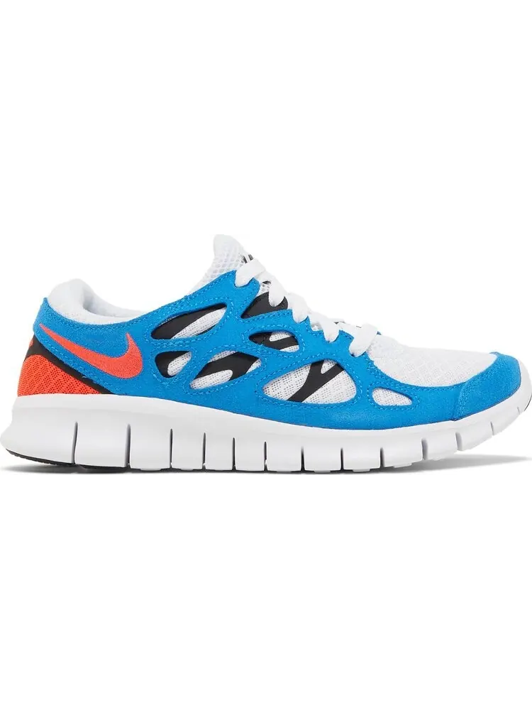 Кроссовки Nike Wmns Free Run 2 'White Photo Blue' — изображение 1 из 8, белый