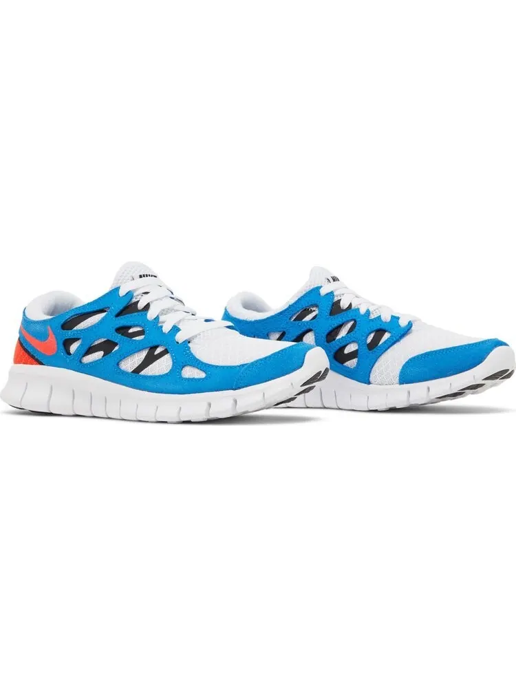 Кроссовки Nike Wmns Free Run 2 'White Photo Blue' — изображение 8 из 8, белый