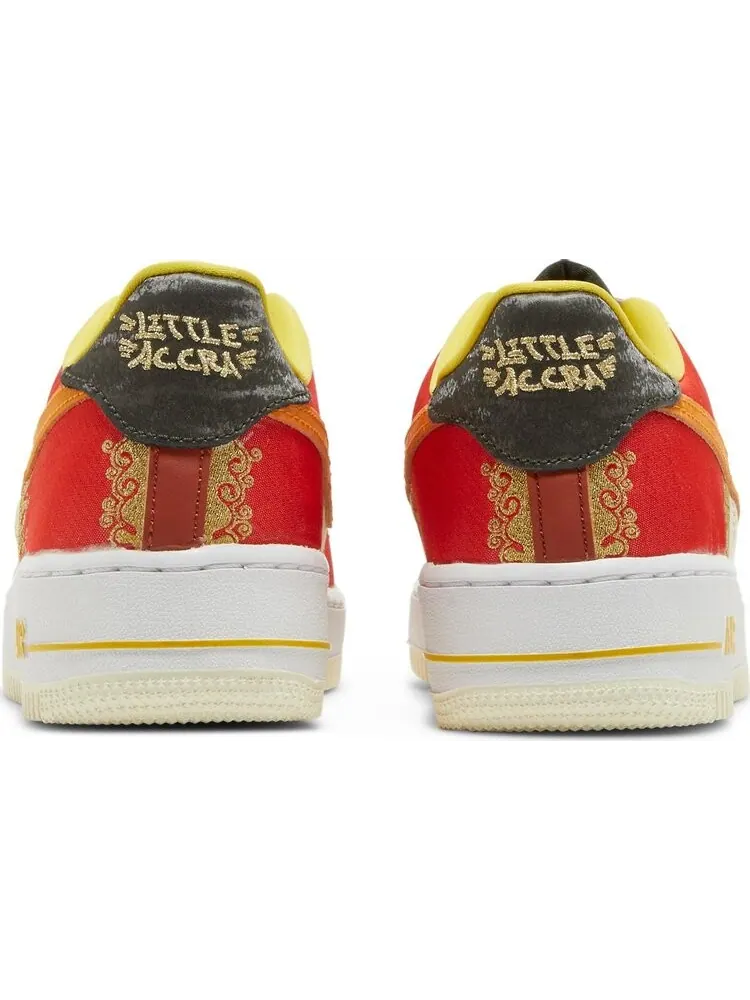 Кроссовки Nike Force 1 '07 Premium GS 'Little Accra' — изображение 6 из 8, красный