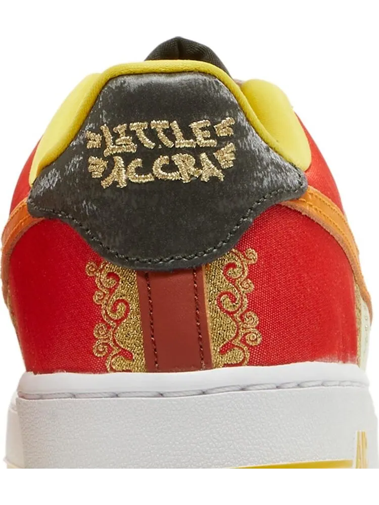 Кроссовки Nike Force 1 '07 Premium GS 'Little Accra' — изображение 7 из 8, красный