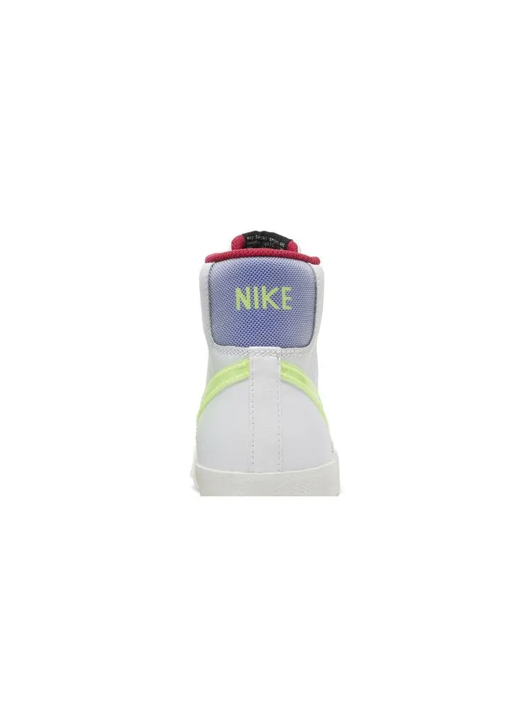 Кроссовки Nike Blazer Mid '77 GS 'White Volt Royal' — изображение 8 из 9, белый
