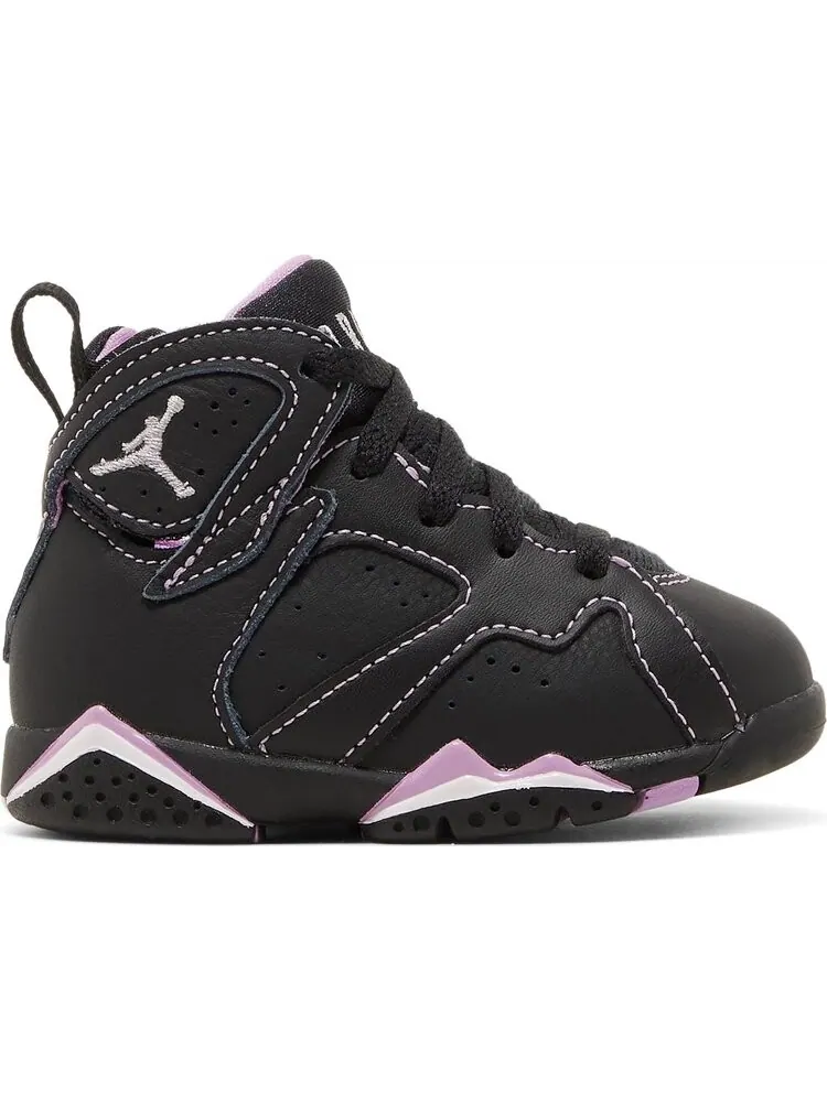 Кроссовки Air Jordan 7 Retro TD Barely Grape — изображение 1 из 8, черный