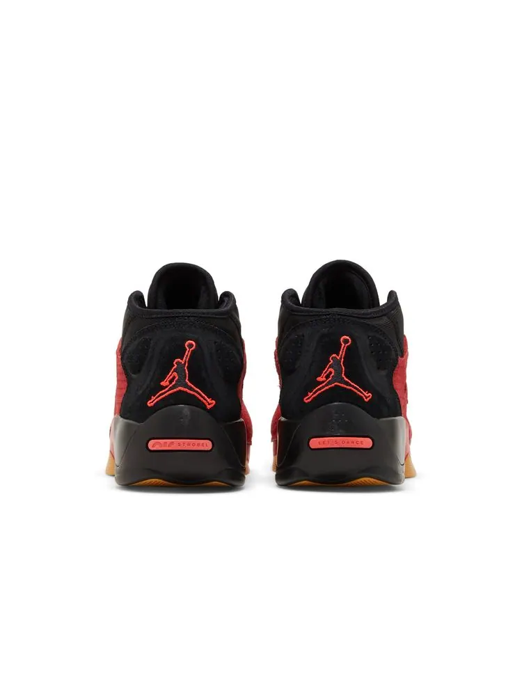 Кроссовки Jordan Zion 2 GS 'Red Suede Gum' — изображение 6 из 8, красный