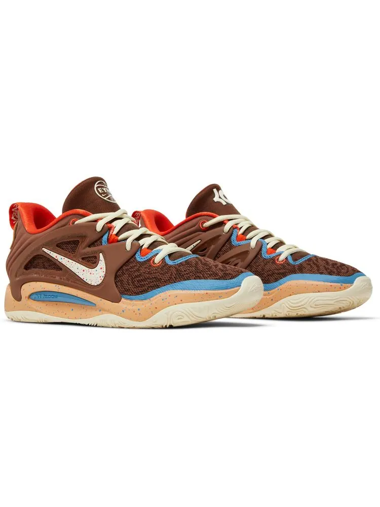 Кроссовки Nike KD 15 'EYBL' — изображение 8 из 8, коричневый