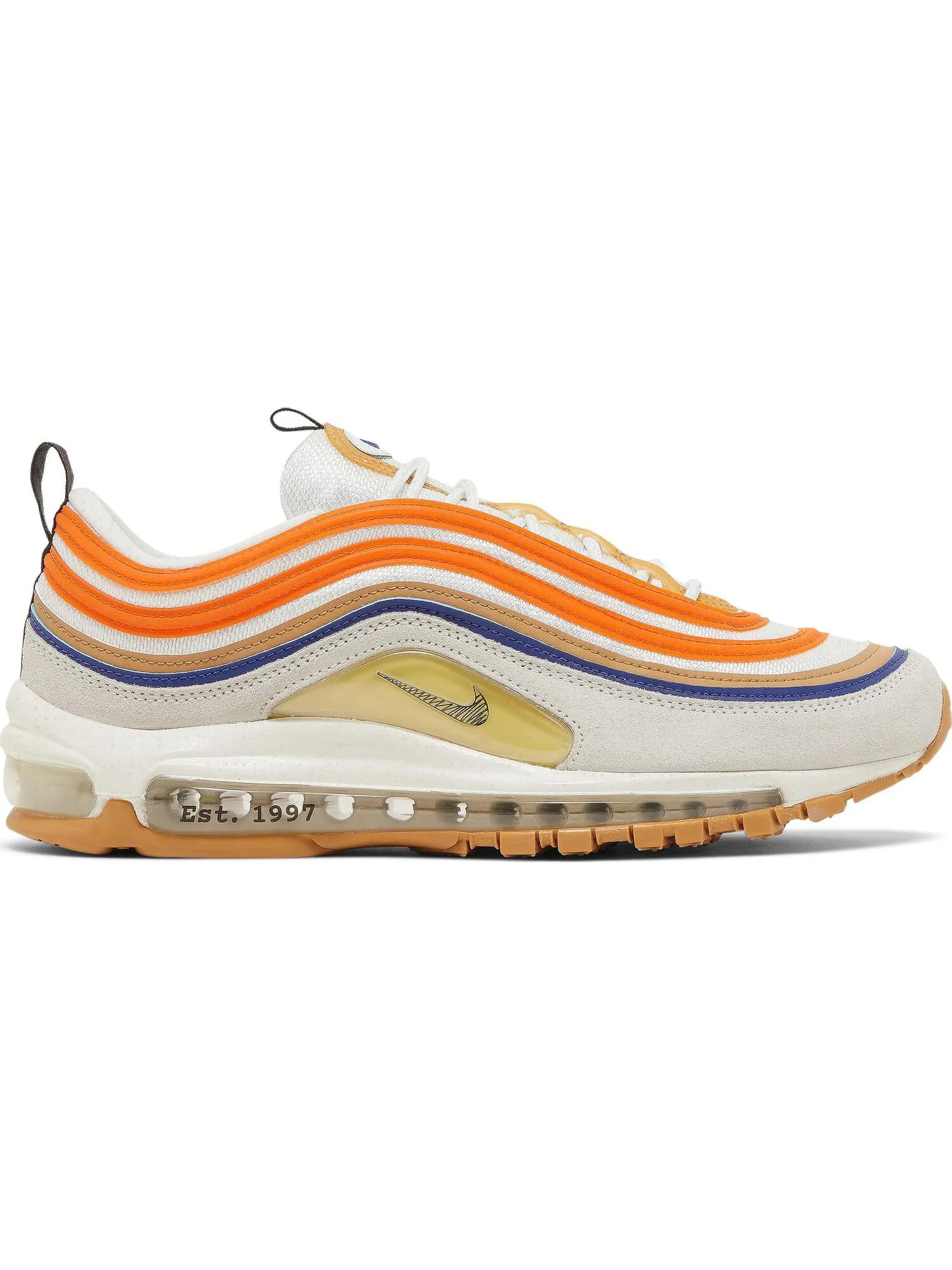 Кроссовки Nike Air Max 97 — изображение 1 из 5, белый оранжевый