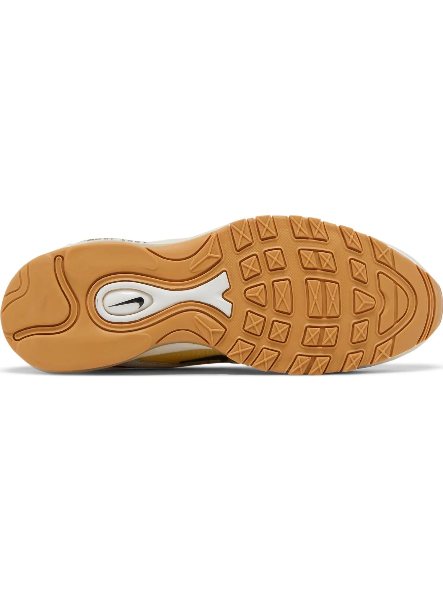 Кроссовки Nike Air Max 97 — изображение 3 из 5, белый оранжевый