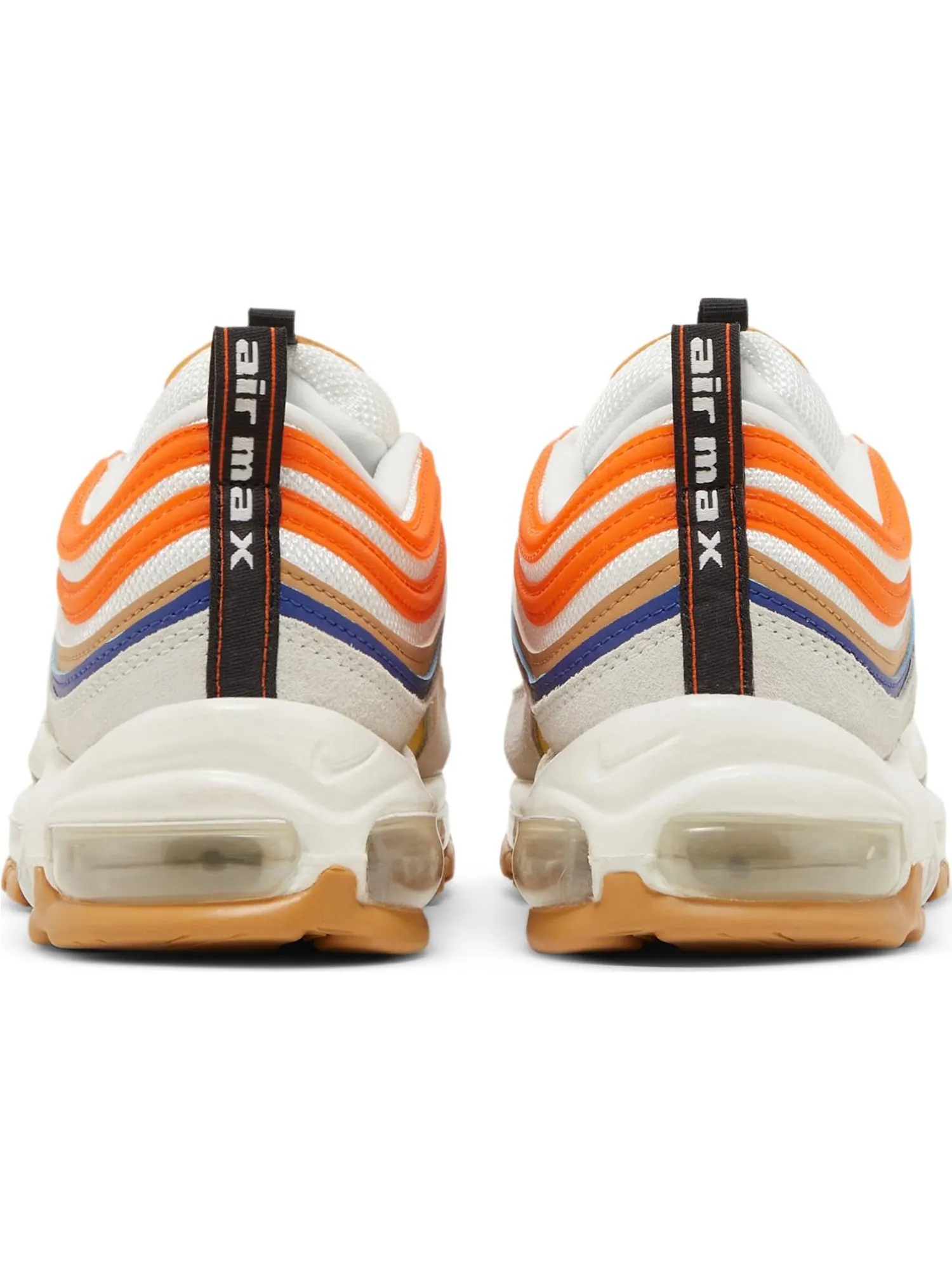 Кроссовки Nike Air Max 97 — изображение 4 из 5, белый оранжевый