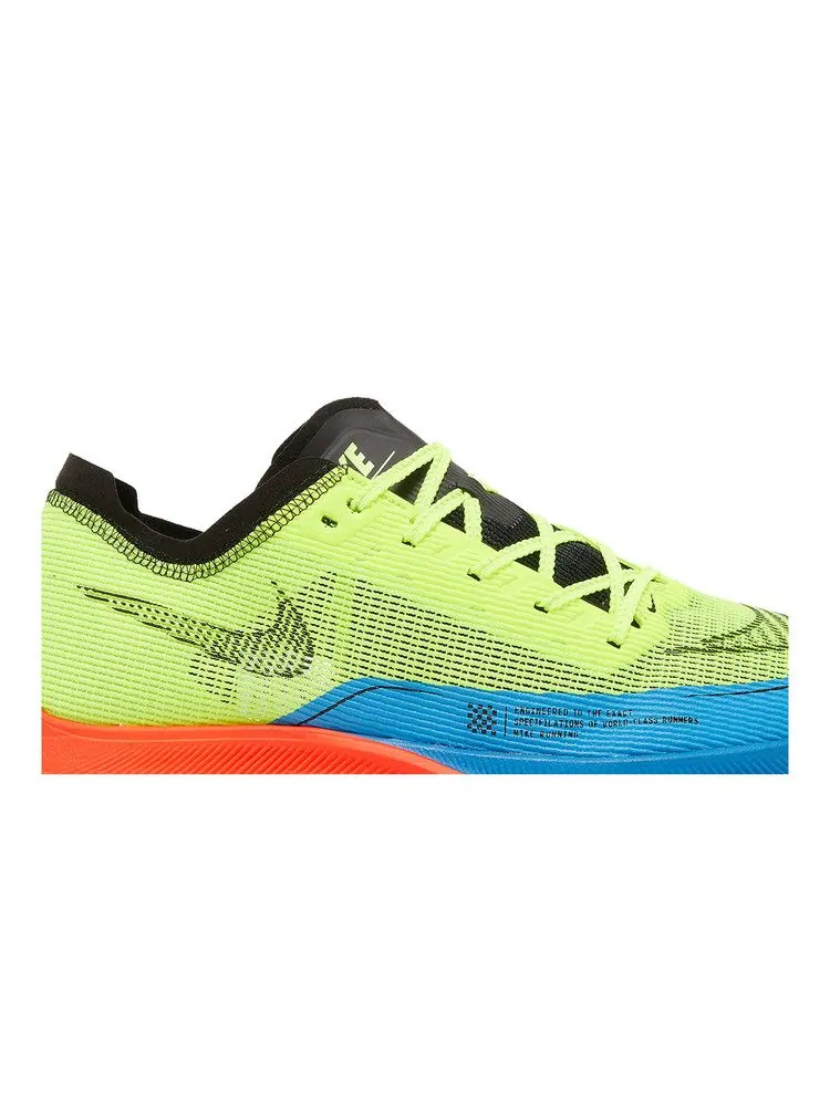 Кроссовки Nike ZoomX Vaporfly Next% 2, Volt Bright Crimson — изображение 2 из 8, зеленый