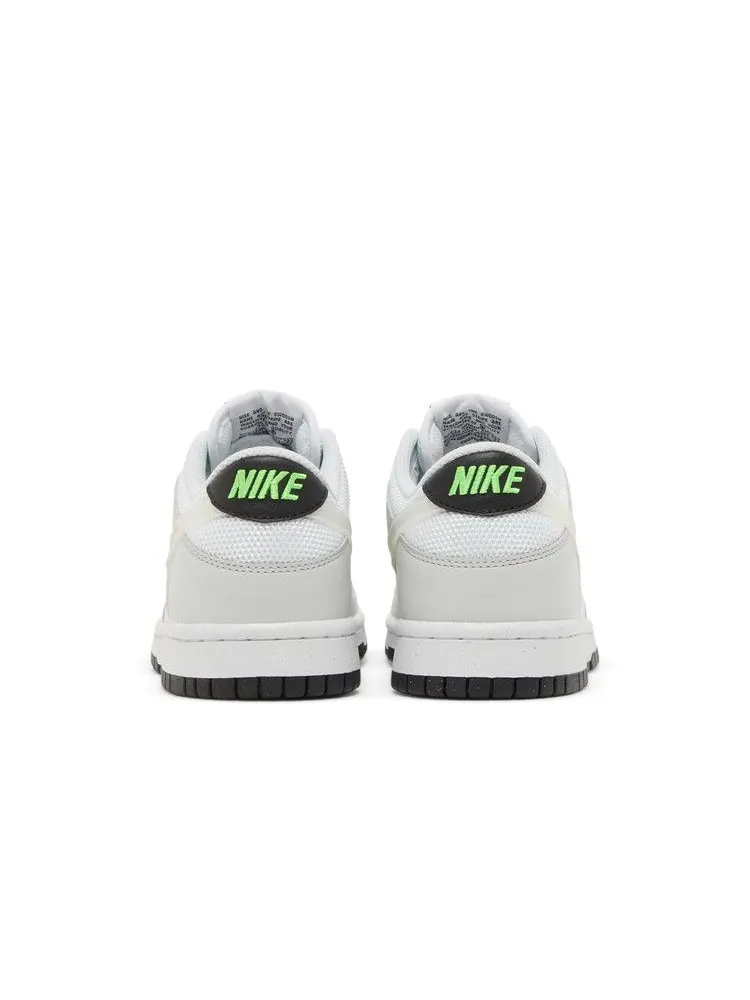 Кроссовки Nike Dunk Low GS 'Glitch Swoosh' — изображение 7 из 9, черный/белый