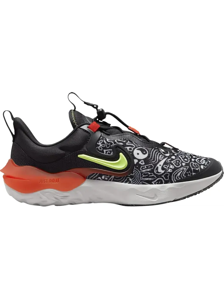 Кроссовки Nike Run Flow JP GS 'Doodles' — изображение 1 из 1, черный