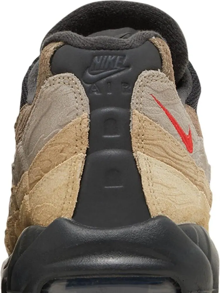 Кроссовки Nike Air Max 95 'Topographic' — изображение 7 из 8, коричневый