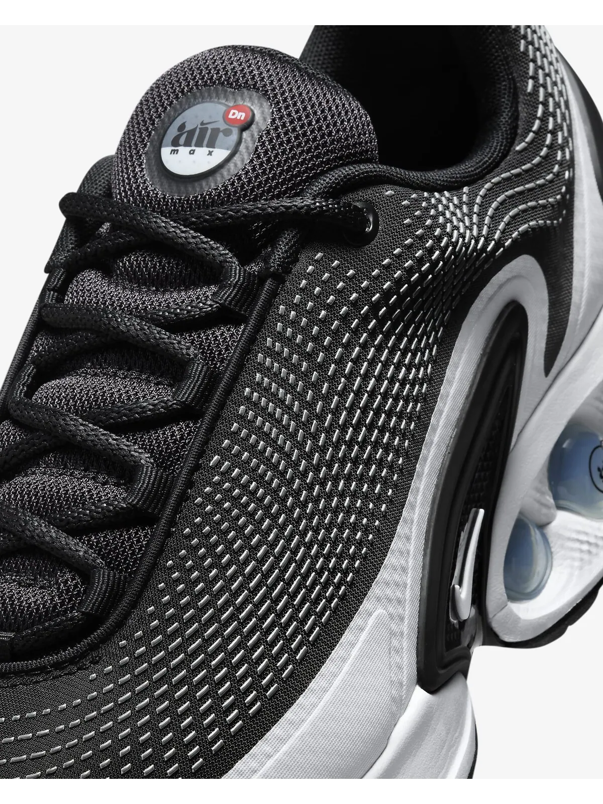 Кроссовки Nike Air Max Dn — изображение 7 из 8, черный/белый