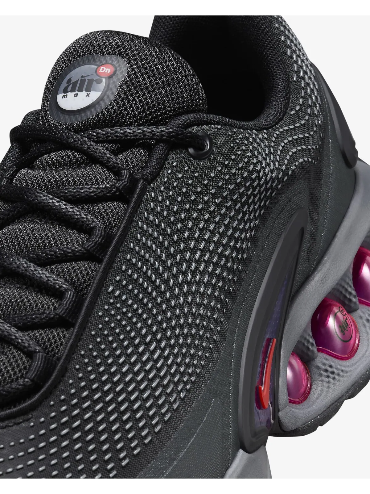 Кроссовки Nike Air Max Dn 'All Night' Черные — изображение 7 из 12, черный