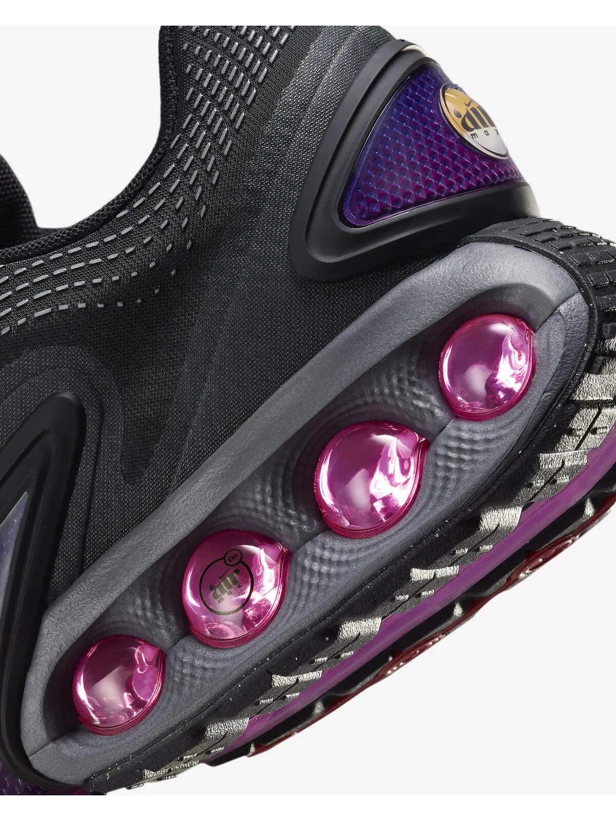 Кроссовки Nike Air Max Dn 'All Night' Черные — изображение 8 из 12, черный