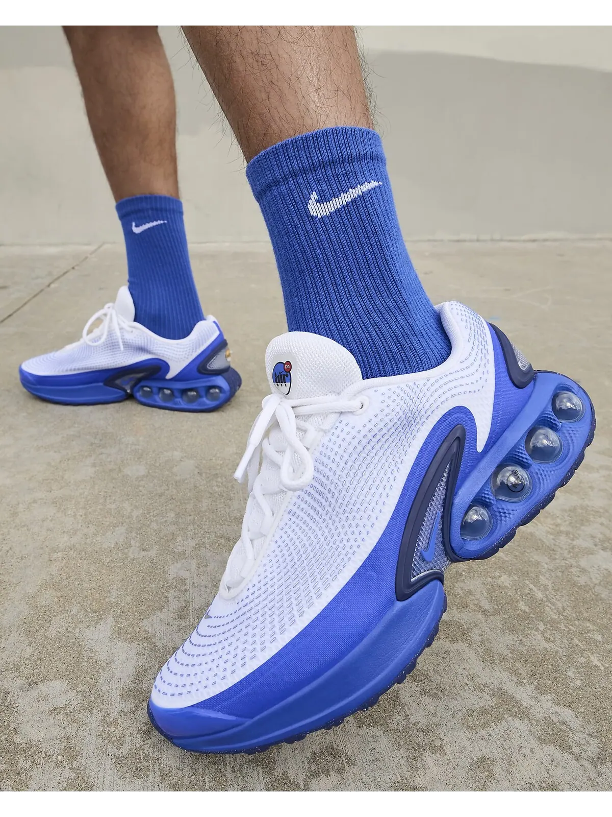 Кроссовки Nike Air Max Dn 'Platinum Royal' — изображение 10 из 11, белый/синий