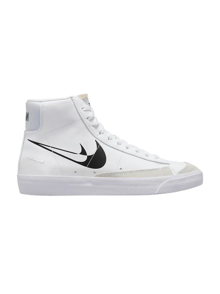 Кроссовки Nike Wmns Blazer Mid '77 'Double Negative' — изображение 1 из 1, белый/черный
