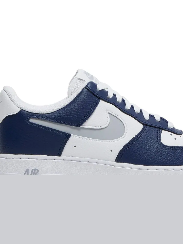 Кроссовки Nike Air Force 1 '07 LV8 'Midnight Navy' — изображение 2 из 8, синий